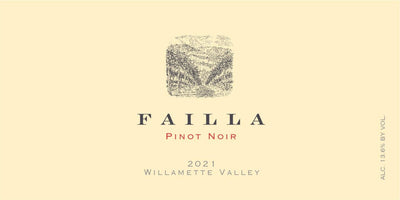 Failla Pinot Noir Willamette Valley 2021 - 750ml