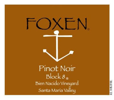 Foxen Block 8 Bien Nacido Pinot Noir 2016 - 750ml