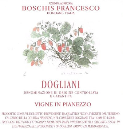 Francesco Boschis 'Pianezzo' Dolcetto di Dogliani 2020 - 750ml