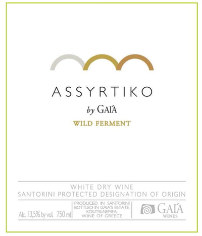 Gaia Santorini Wild Ferment Assyrtiko 2022 - 750ml