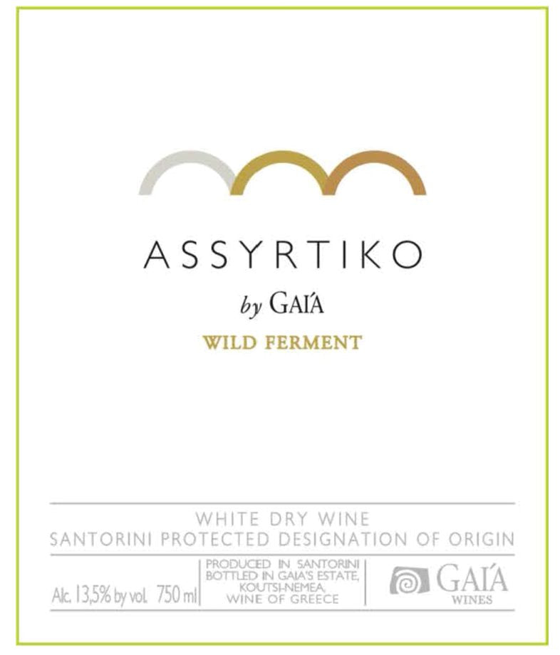 Gaia Santorini Wild Ferment Assyrtiko 2022 - 750ml