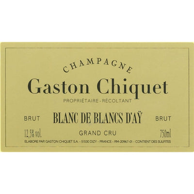 Gaston Chiquet Blanc de Blancs d'Ay Grand Cru - 1.5L