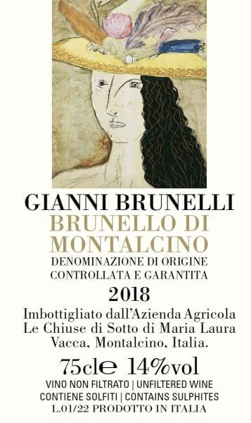 Gianni Brunelli Brunello di Montalcino 2018 - 750ml