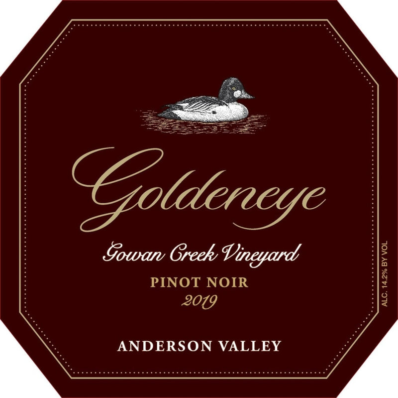 Goldeneye Pinot Noir Gowan Creek 2019 - 750ml