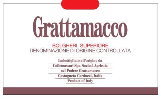 Grattamacco Superiore 2018 - 750ml