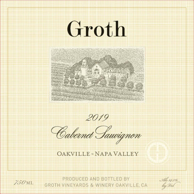 Groth Cabernet Sauvignon 2019 - 750ml