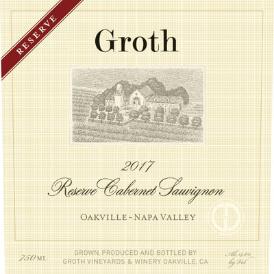 Groth Cabernet Sauvignon Reserve 2017 - 750ml