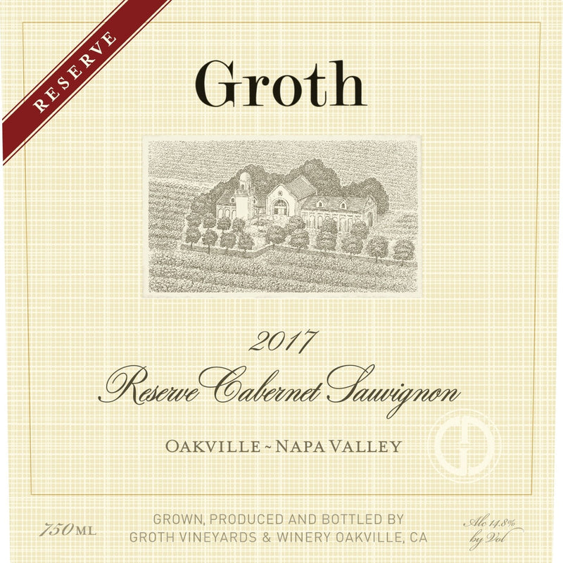 Groth Cabernet Sauvignon Reserve 2017 - 750ml