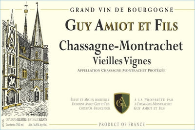 Guy Amiot Chassagne-Montrachet Vieilles Vignes 2019 - 750ml