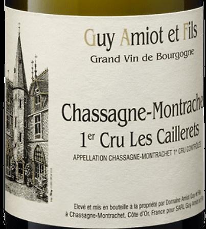 Guy Amiot et Fils Chassagne-Montrachet 1er Cru "Les Caillerets" 2016 - 750ml