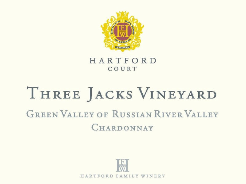 Hartford Court Three Jacks Chardonnay 2019 - 750ml