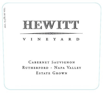 Hewitt Vineyard Cabernet Sauvignon 2017 - 750ml