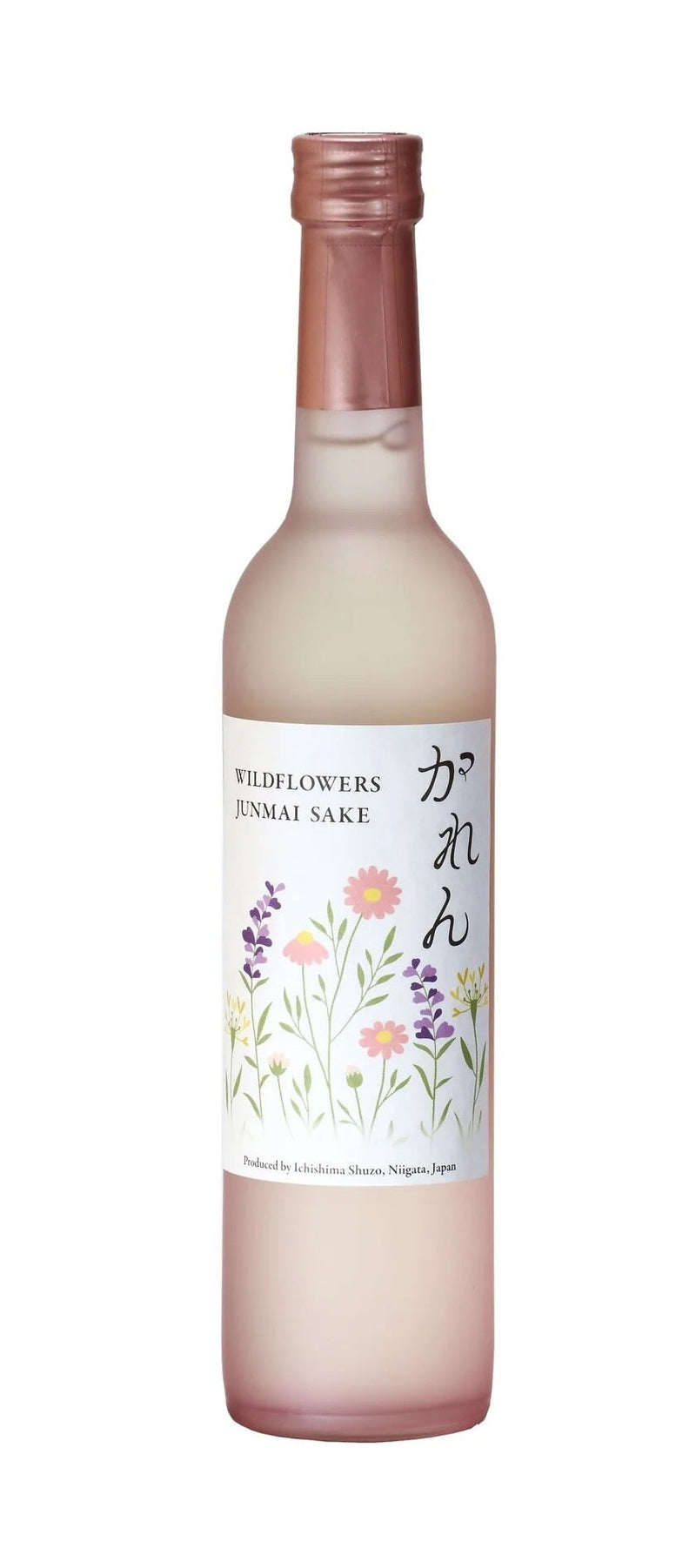 Ichishima Brewery Wildflowers Junmai Sake -- 王紋酒造市島家純米酒「かれん」 - 500ml