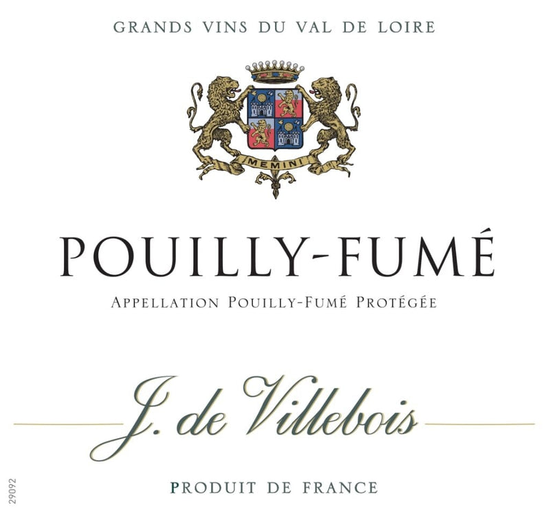 J. de Villebois Pouilly Fume 2019 - 750ml