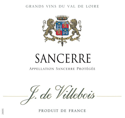 J de Villebois Sancerre 2018 - 750ml