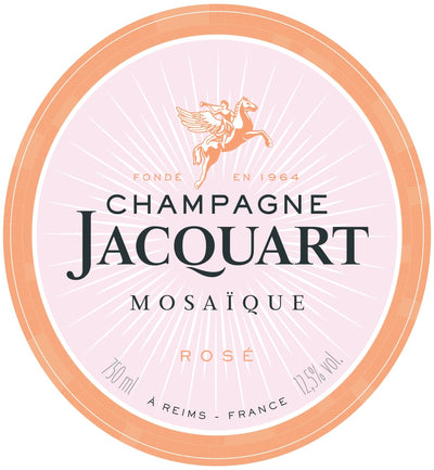 Jacquart Mosaique Brut Rose NV - 750ml