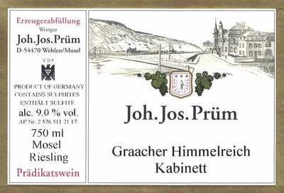 Joh. Jos. Prüm Graacher Himmelreich Riesling Kabinett 2021 - 1.5L