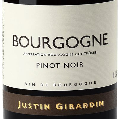 Justin Girardin Bourgogne Pinot Noir 2020 - 750ml