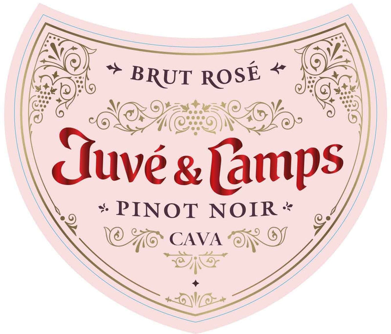 Juve y Camps Brut Rose Pinot Noir Cava NV - 750ml