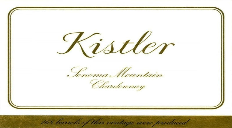 Kistler Sonoma Mountain Chardonnay 2018 - 750ml