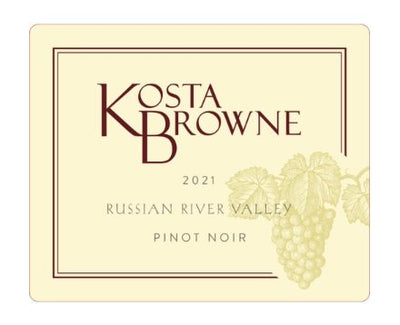 Kosta Browne Russian River Pinot Noir 2021 - 375ml