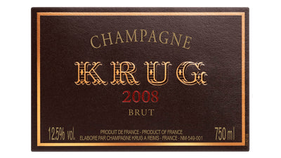 Krug Brut Grand Brut 2008 - 750ml