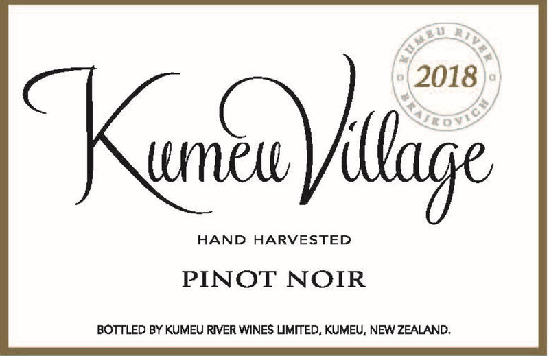 Kumeu River Village Pinot Noir 2018 - 750ml