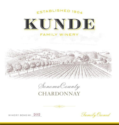 Kunde Chardonnay Sonoma County 2019 - 750ml