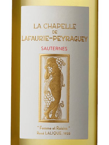 La Chapelle de Lafaurie-Peyraguey Sauternes 2016 - 375ml