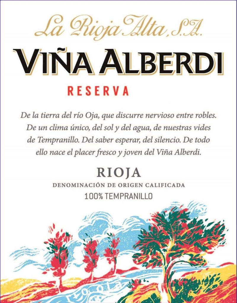 La Rioja Alta Vina Alberdi Reserva 2016 - 750ml