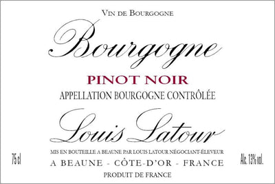 Latour Bourgogne Pinot Noir 2018 - 750ml