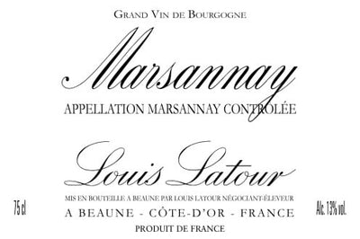 Latour Marsannay Rouge 2019 - 750ml