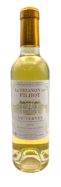 LE Trianon of Chateau Filhot, Sauternes 2016 - 375ml