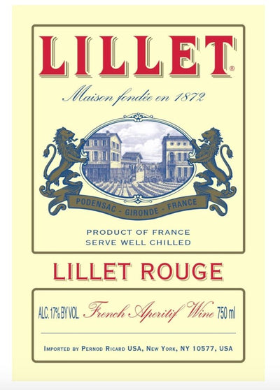 Lillet Rouge Vermouth NV - 750ml