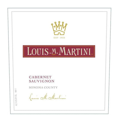 Louis Martini Sonoma Cabernet Sauvignon 2020 - 750ml
