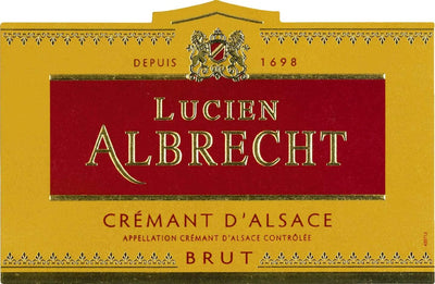 Lucien Albrecht Cremant d'Alsace Brut - 750ml