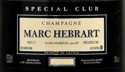 Marc Hebrart 1er Cru Brut Special Club 2018 - 750ml