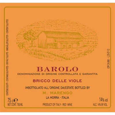 Marengo Barolo Bricco delle Viole 2016 - 750ml