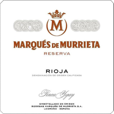 Marques de Murrieta Rioja Reserva 2016 - 750ml