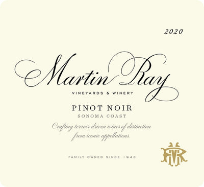 Martin Ray Sonoma Coast Pinot Noir 2020 - 750ml
