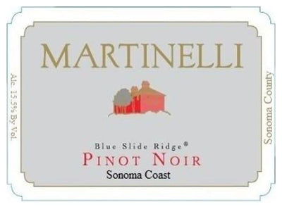 Martinelli 'Blue Slide Ridge' Pinot Noir 2019 - 750ml