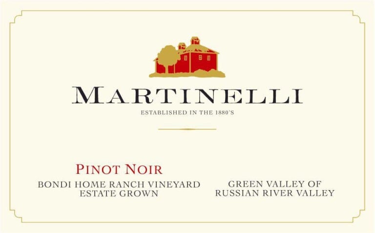 Martinelli 'Bondi Home Ranch' Pinot Noir 2021 - 750ml