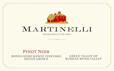 Martinelli 'Bondi Home Ranch' Pinot Noir 2021 - 750ml