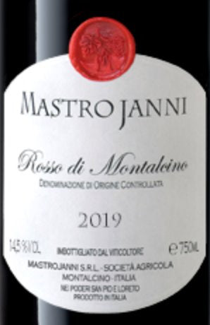 Mastrojanni Rosso di Montalcino 2019 - 750ml