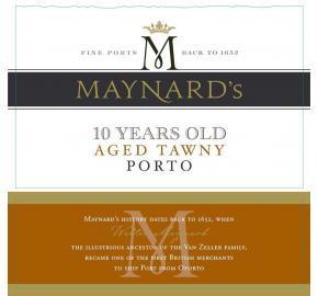 Maynard's Aged Tawny Porto 10 Year - 750ml – Redneck Wine Company