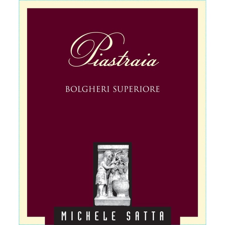 Michele Satta Piastraia Bolgheri Superiore 2019 - 750ml