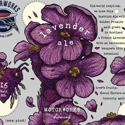 Motorworks Lavender Scottish Ale - 1can