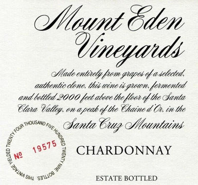 Mount Eden Estate Chardonnay 2016 - 750ml