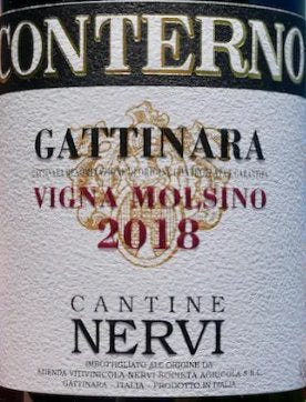 Nervi-Conterno Gattinara Vigna Molsino 2018 - 750ml