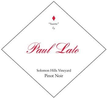 Paul Lato Suerte Pinot Noir 2018 - 750ml